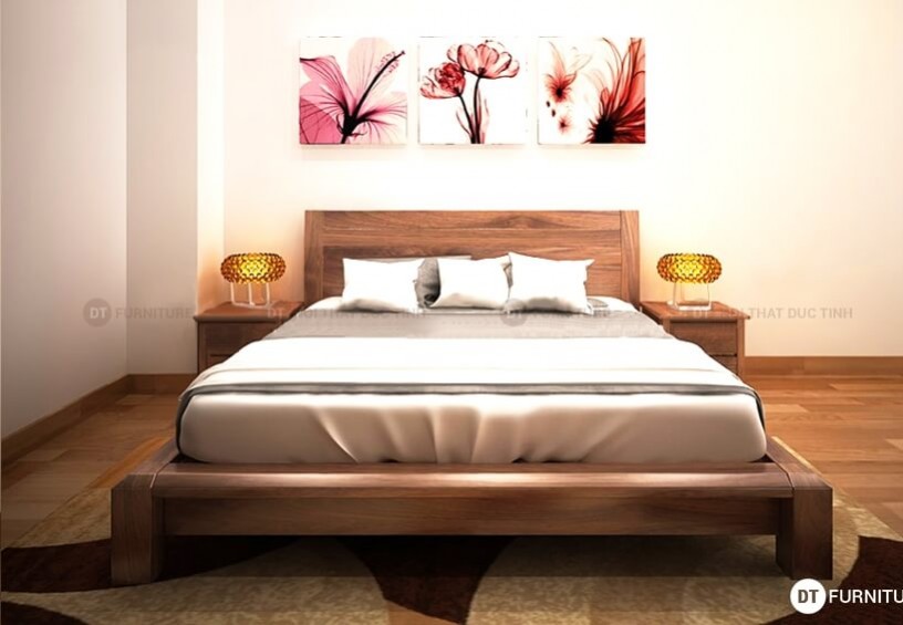 Giường ngủ đẹp hiện đại GN37